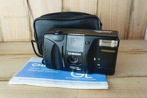 35mm Film Camera Black Tested Working Chinon Auto GL - Excellent Condition