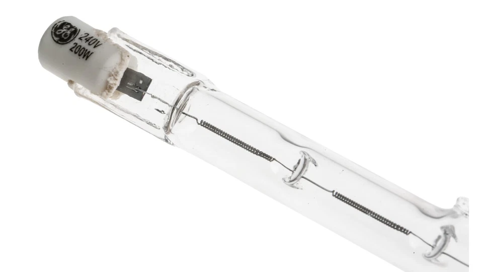 GE 200 W Halogen Bulb R7s, 240 V, 8mm - Image 2 of 3