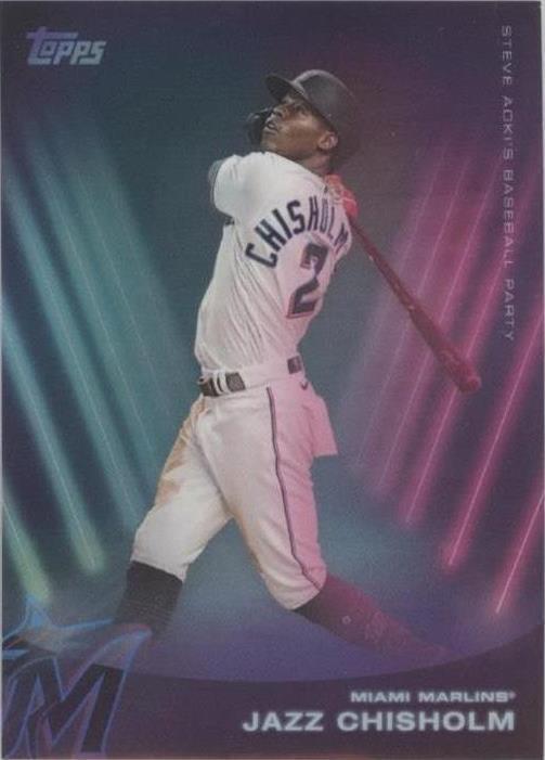 2022 Topps X Steve Aoki - Jazz Chisholm #45 - 1 of 1