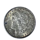 1878 S Morgan Dollar Unc. Mint State 90% Silver -Toned $1 U.S  Coin # 854