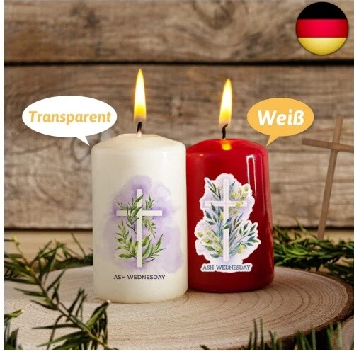Laser/Inkjet Wasserschiebefolie für Kerzen,Kerzentransferfolie, - Bild 5 von 6