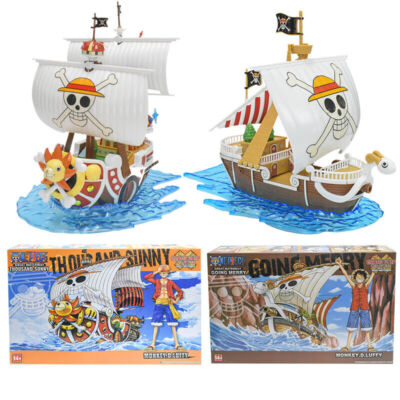 Thousand Sunny Going Merry Action Figure Collection Model Toys Gifts One Piece