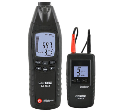 CEM LA-1012 General Cable Fault Locator Tester Meter Sender mit Empfänger