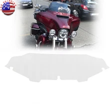 6" Front Clear Wave Windshield Windscreen For Harley Electra Street 1996-2013