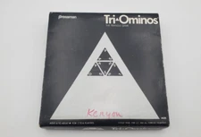 Vintage 1968 TRI-OMINOS The Triangle Game Pressman 4420 Complete