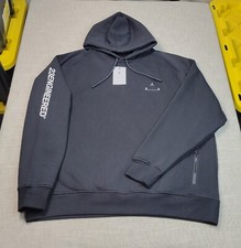 NIKE Air Jordan Hoodie 2XL Mens Black White 23 Engineered Fleece Sweatshirt