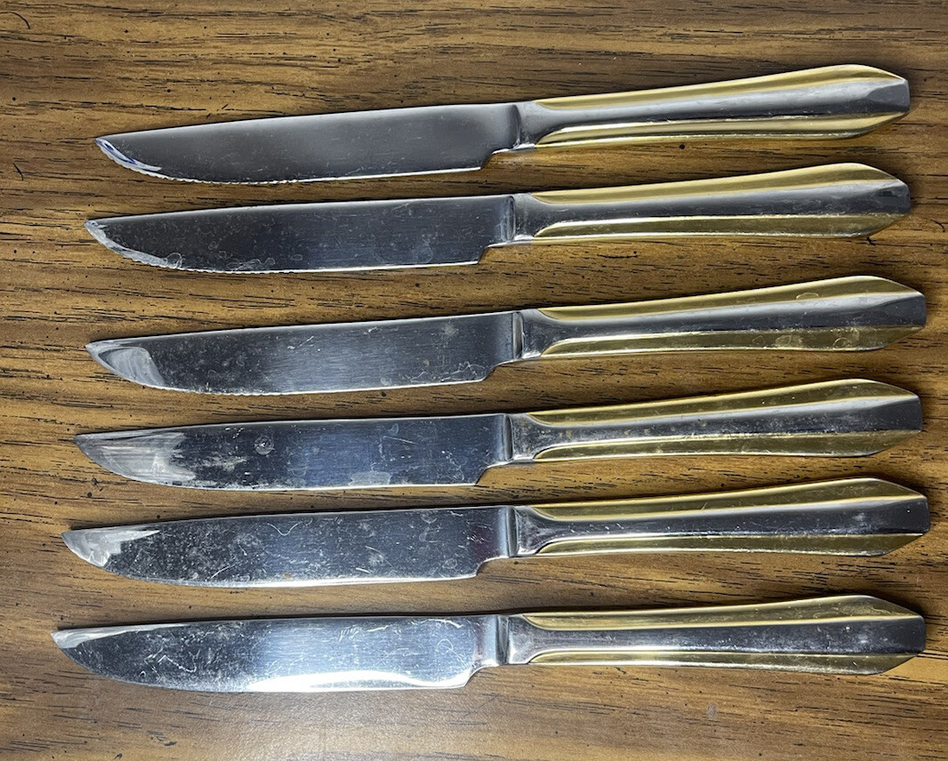 Command Performance Gold Carving Knife 8'' Blade Korea Set 6 | eBay