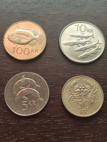 Coin:dolphin,crab,fish.Coins 4. - Picture 2 of 13