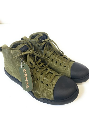 Altama Men's OTB Maritime Assault Mid Tactical Boots Shoes, Olive Drab, Size 7 R - Picture 2 of 7