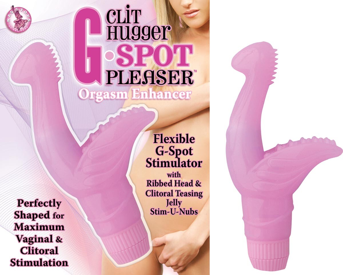Nasstoys Clit Hugger G-Spot Pleaser Vibrator Clitoral Stimulation Sex Toy  Pink