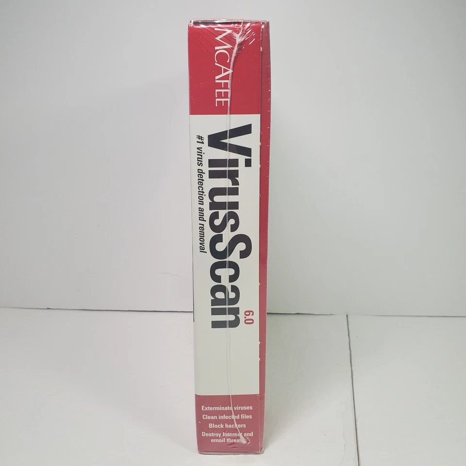 Mcafee Virus Scan Professional 6.0 2001 Vintage New Sealed  - Image 3 of 4