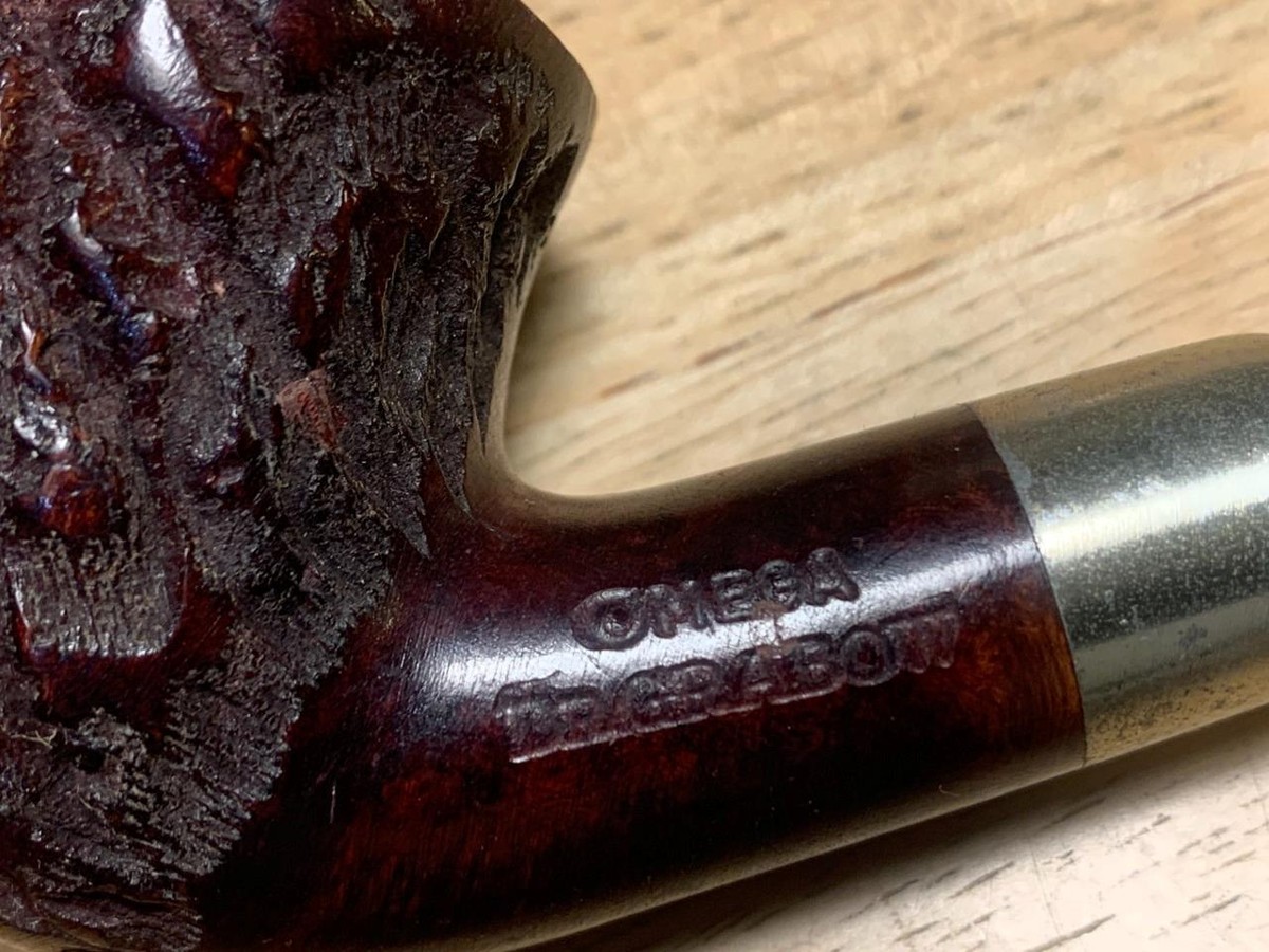 Estate Pipe Carved Dr Grabow Omega Imported Briar Smoking