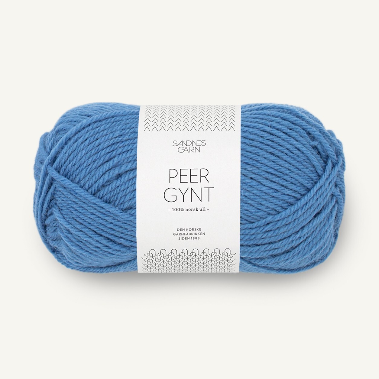 Peer Gynt By Sandnes Garn - Regatta Blue (6044) - 50 G / Approx. 91 M Wool