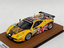 1/43 Hot Wheels Ferrari 458 Italia GT2 2011 24 Hours Le Mans leather base TN031