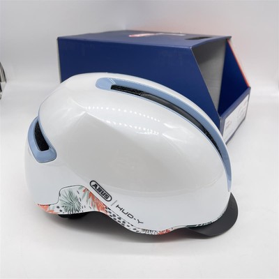 ABUS City-Helm HUD-Y   Magnetverschluss   Moderner Fahrradhelm für den Alltag   