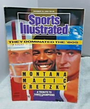 Sports Illustrated December 18 1989 Joe Montana Magic Johnson Wayne Gretzky