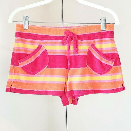 Express Womens Striped Terry Cloth 