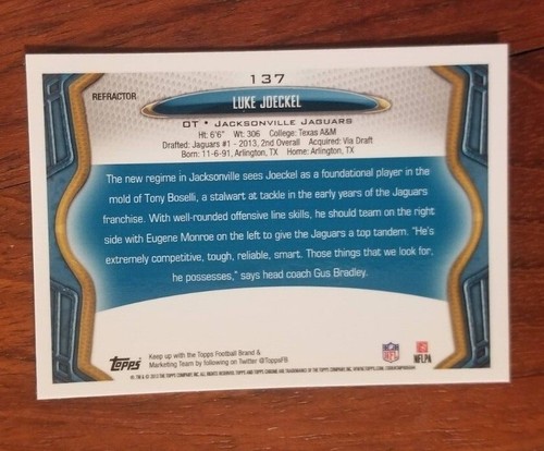 2013 Topps Chrome Refractor, Xfractor & Parallel Football Cards Pick Your Player - Picture 227 of 369