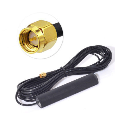 4G LTE 3G UMTS GSM Antenna with SMA Male Connector for Car Cell Phone 