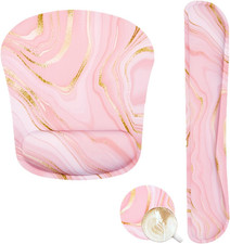 Memory Foam Ergonomic Keyboard Wrist Rest Pad and Mouse Wrist Rest Support Mouse