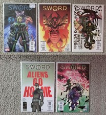 SWORD #1-5  - Complete Set - 2010 - Marvel