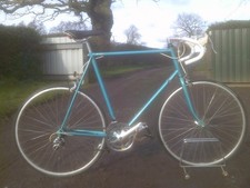 raleigh shimano exage reynolds vintage racing road bike