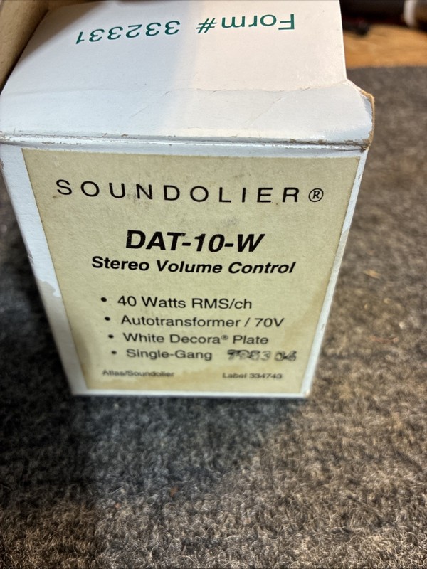 Sounder Stereo Attenuators