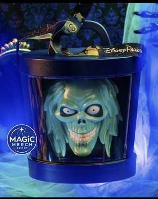 2026 Disney D23 Haunted Mansion Hatbox Ghost Popcorn Bucket PRESALE SHIPS 8/14 