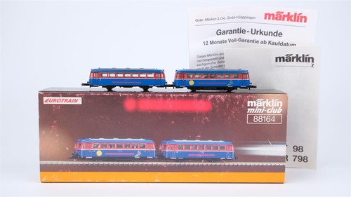 Märklin Spur Z 88164 Prignitzer Schienenbus+Beiwagen DC Analog in OVP | Condition: Gebraucht