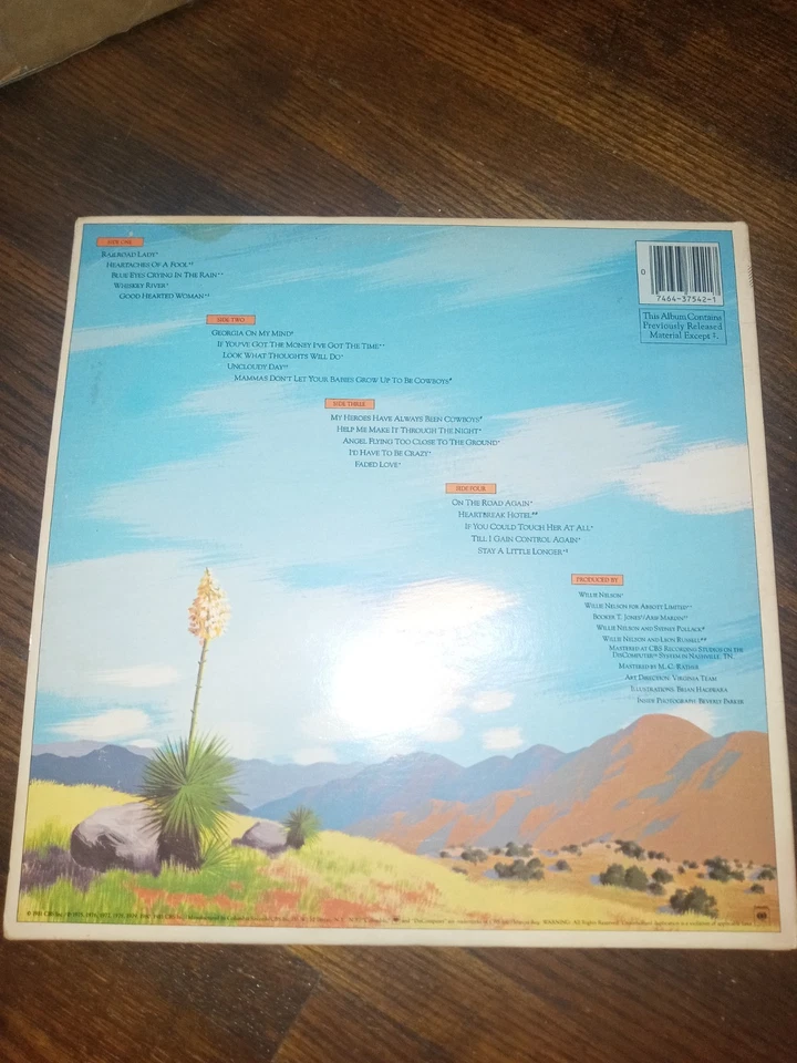 Willie Nelson–Greatest Hits & Some That Will Be 2LPs Columbia–KC2 37542 1981 - Image 2 of 4