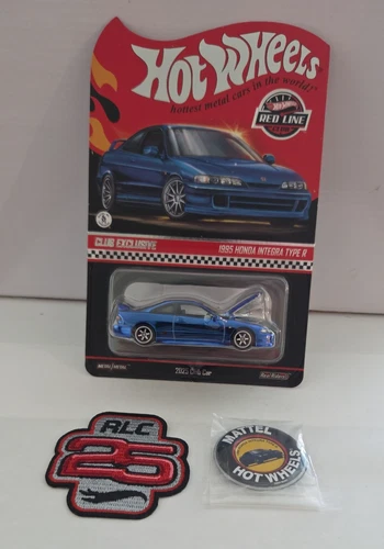 Hot Wheels Red Line Club RLC Membership 2025 - 1995 Honda Integra Type R - Blue