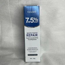 Croent 7.5% Hydroxyapatite Toothpaste Remove Yellow Tooth Stains Sensitive Teeth