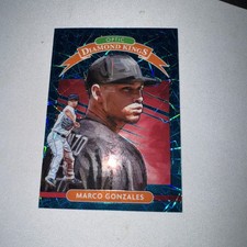 2020 Panini Donruss Optic Diamond Kings Teal Velocity Prizm /35 Marco Gonzales