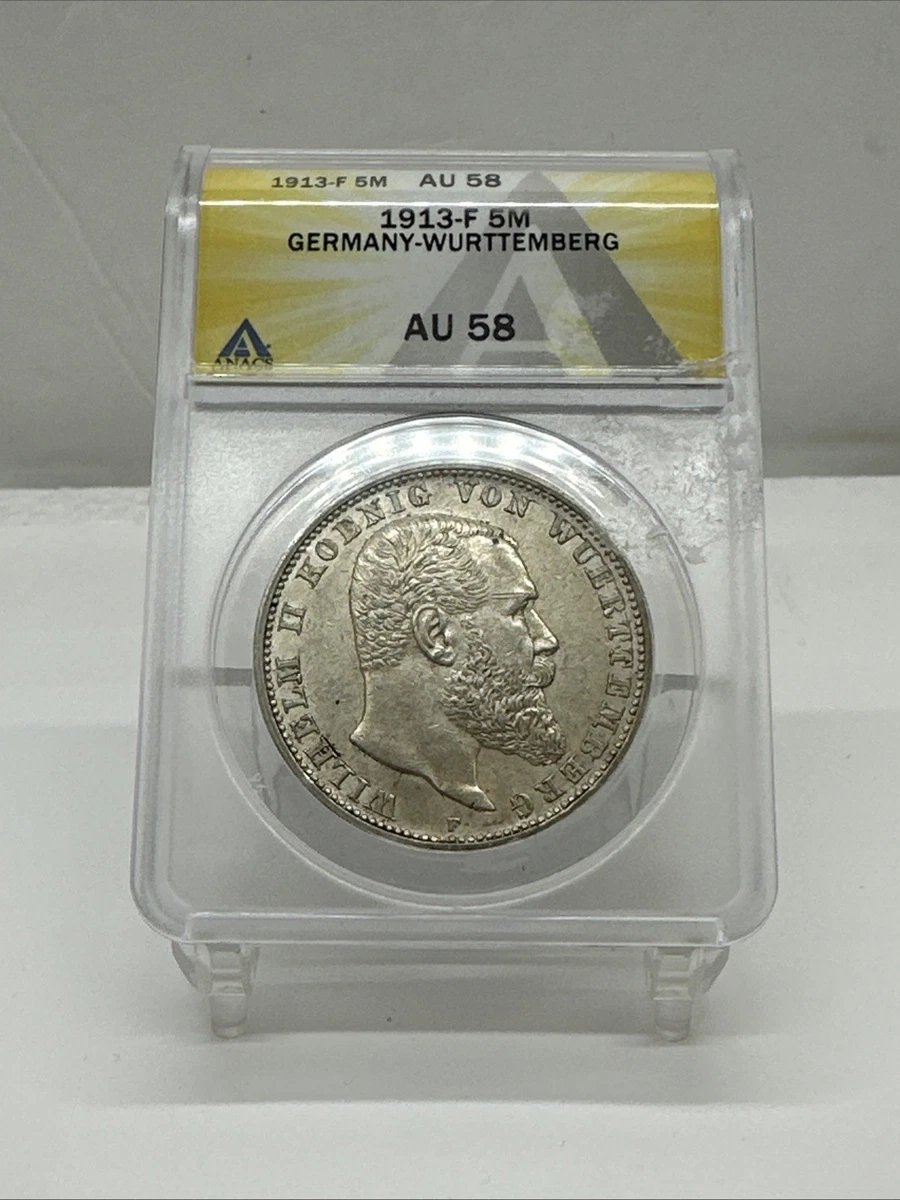 AU 58 Graded 1913 Year European Coins for sale | eBay