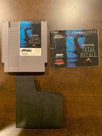 Total Recall on Nintendo NES CIB COMPLETE - FREE SHIPPING