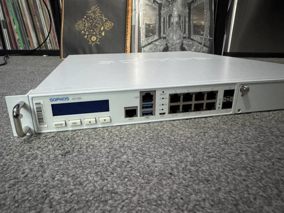 Sophos XG 430v2 1HE 10 Gigabit Rackmount PFsense Firewall Xeon E3-1225v5 16GB RAM - Bild 2 von 4