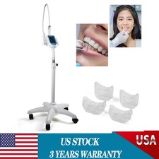 Mobile Dental Teeth Whitening Machine Cold LED Light Lamp Bleach Accelerator FDA