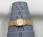 Vintage J.B. Champion Ladies Quartz Watch - Gold Tone Mesh Bracelet - New Batter — photo 6