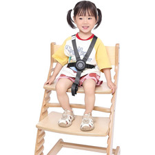 High Chair Straps 5 Point Harness Strap Adjustable Wooden Highchair Toddlers