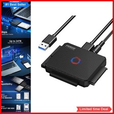 SATA IDE to USB 3.0 Adapter for 2.5 3.5 Inch Hard Drive SSD DVD CD Drive