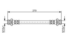 Flexible de frein Mitsubishi SAPPORO