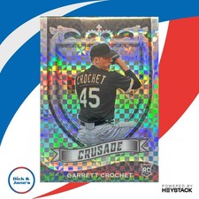 2021 Chronicles Garrett Crochet Crusade Building Blocks #1 RC Chicago White Sox