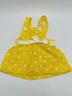 Vintage Cabbage Patch Kids/Doll Clothes Yellow Dress (601)