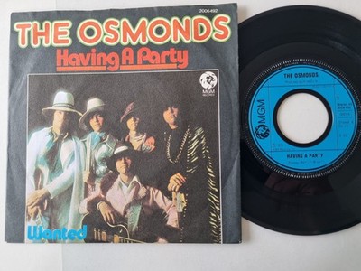 The Osmonds - Having A Party 7'' Vinyl Germany