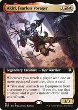 Akiri, Fearless Voyager (Extended Art) - Foil NM MTG Zendikar Rising