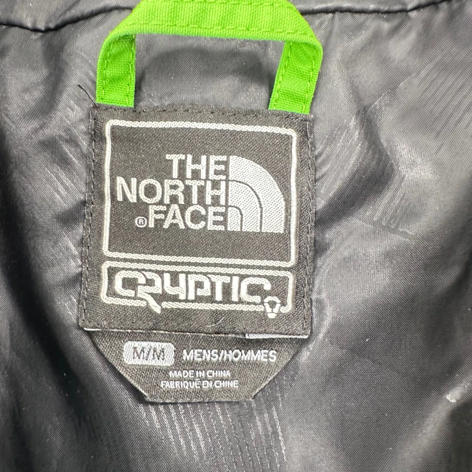 The North Face Cryptic Ski Snowboard Jacket Mens Size M Green Hyvent Gonzo - Image 3 of 4