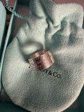 Top echt Tiffany & Co. Noten breiter Ring Sil...