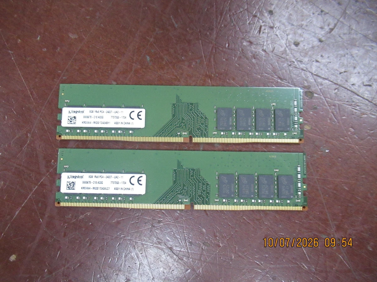 Kingston DDR4 SDRAM 8 GB Capacity per Module Memory (RAM) for sale