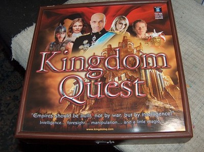 KINGDOM QUEST COMPLETE BOARD GAME by DR WOOD GAMES