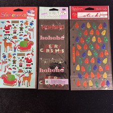 Vintage Christmas Jolees Sticko And Stickopotamus